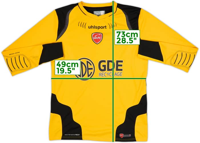 2012-13 Valenciennes GK Shirt #1 - 7/10 - (L)