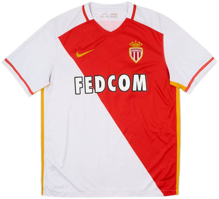 2015-16 Monaco Home Shirt #13 - 5/10 - (L)