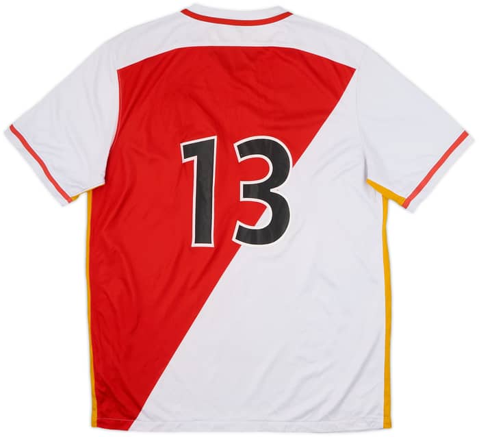2015-16 Monaco Home Shirt #13 - 5/10 - (L)