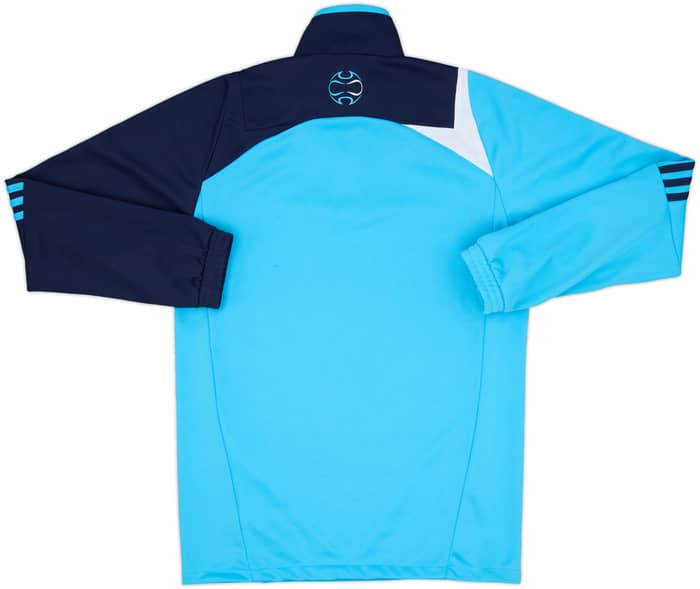 2007-08 Olympique Marseille adidas 1/4 Zip Training Top - 7/10 - (XL.Boys)