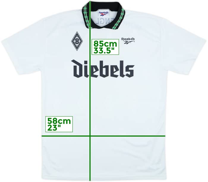 1995-96 Borussia Monchengladbach Home Shirt - 8/10 - (XL)