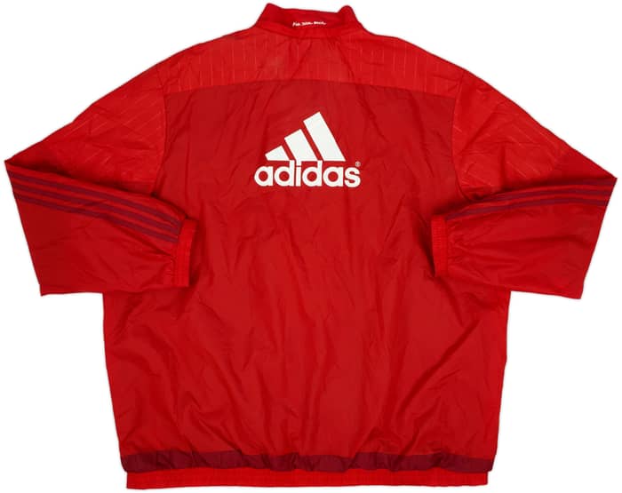 2015-16 Bayern Munich adidas Hooded Rain Jacket - 6/10 - (3XL)