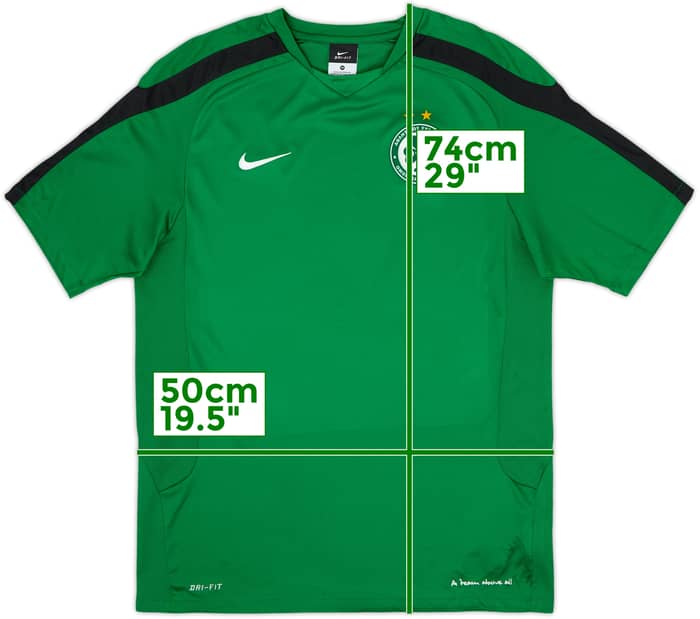 Camiseta Nike de entrenamiento del Panathinaikos 2012-13 - 9/10 - (M)