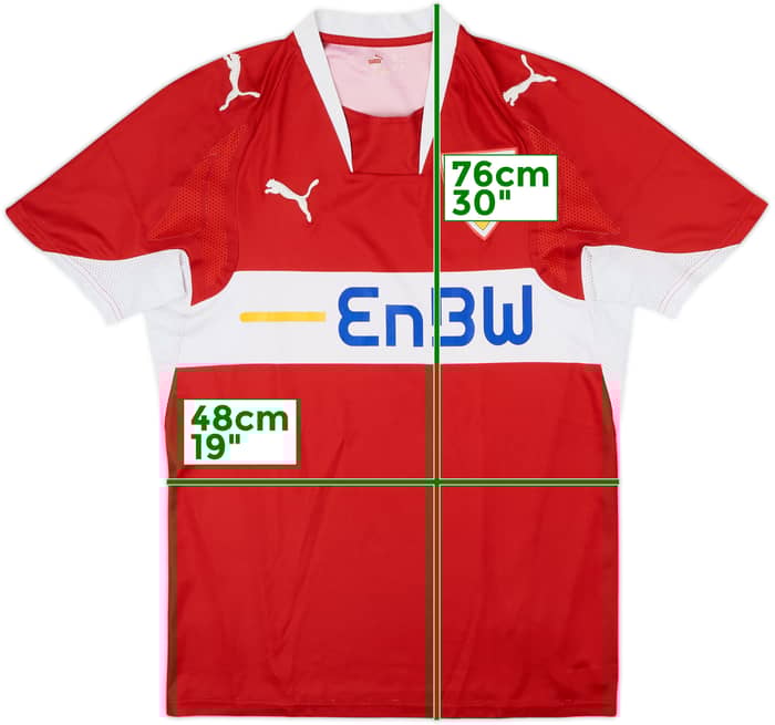 2007-08 Stuttgart Away Shirt - 9/10 - (S)