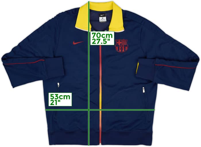 2013-14 Barcelona Nike Track Jacket - 8/10 - (XL)