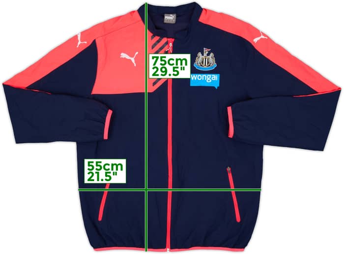 2015-16 Newcastle Puma Track Jacket - 8/10 - (L)