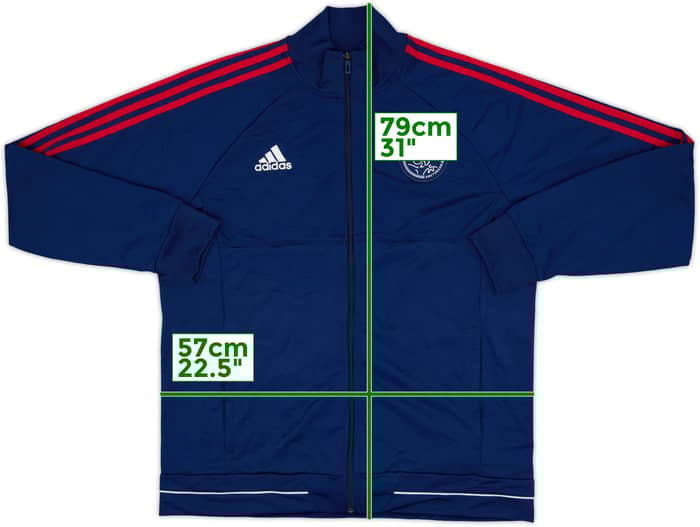 2017-18 Ajax adidas Track Jacket - 8/10 - (XL)