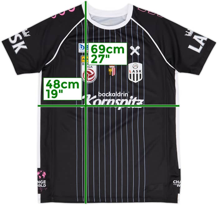 2021-22 LASK Linz Basic Away Shirt - 8/10 - (XL.Boys)