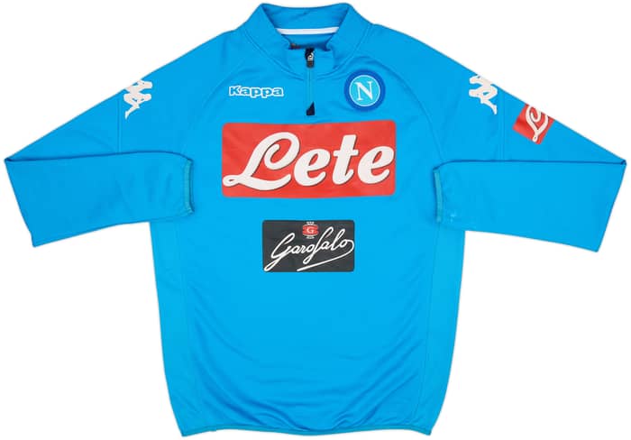 2016-17 Napoli Kappa 1/4 Zip Drill Top - 7/10 - (XL)