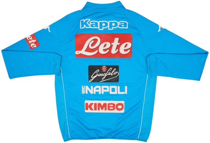 2016-17 Napoli Kappa 1/4 Zip Drill Top - 7/10 - (XL)