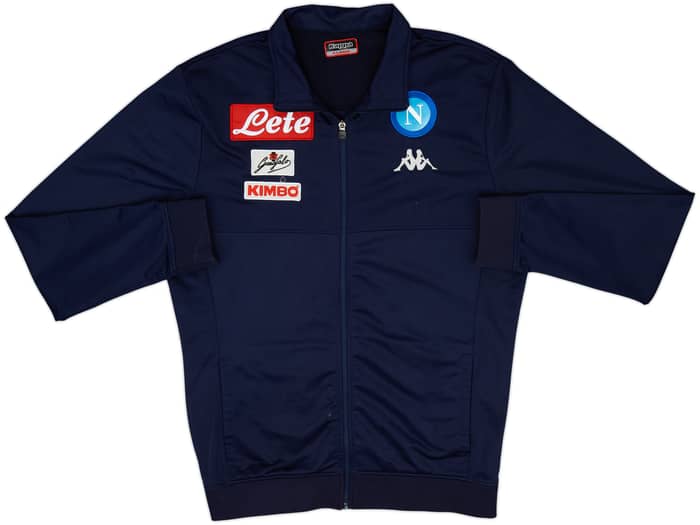 2015-16 Napoli Macron Track Jacket - 6/10 - (XL)
