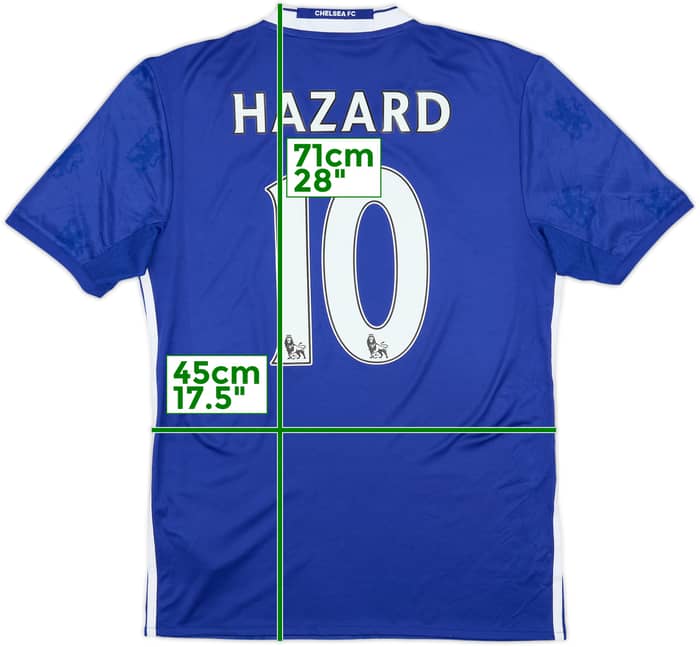 2016-17 Chelsea Camiseta Local Hazard #10 - 9/10 - (S)