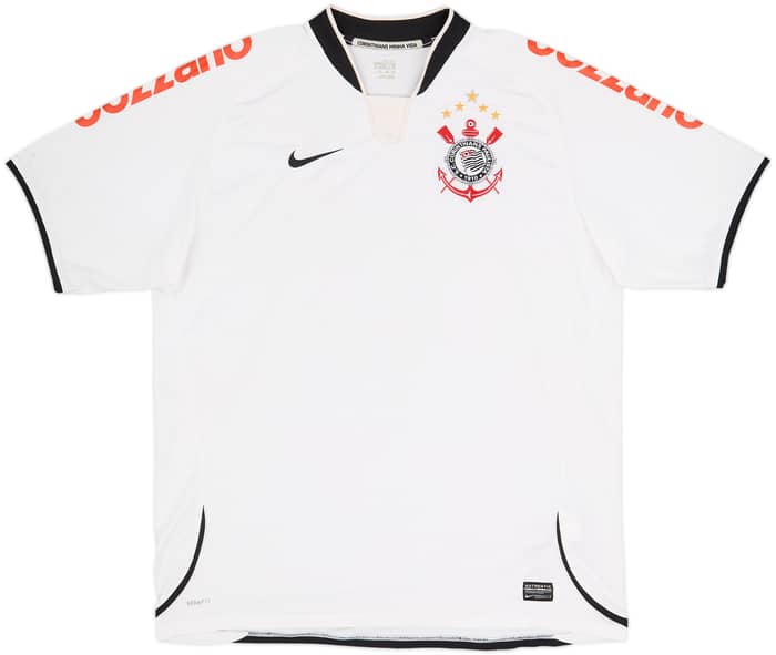 2009 Corinthians Home Shirt Ronaldo #9 - 9/10 - (XL)