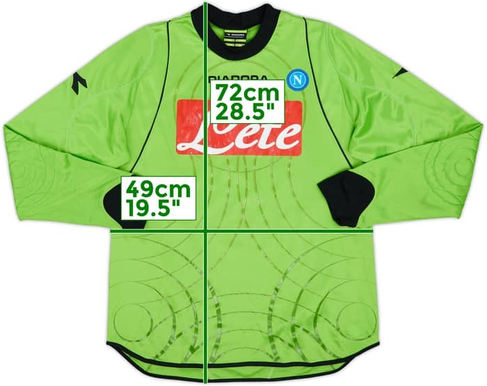 2008-09 Napoli GK Shirt - 7/10 - (S)