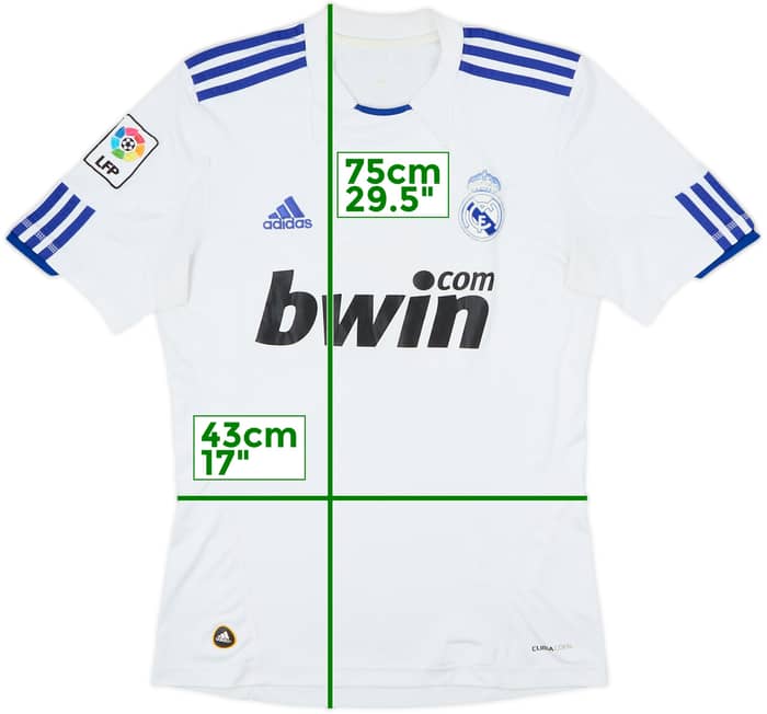 2010-11 Real Madrid Home Shirt - 4/10 - (S)