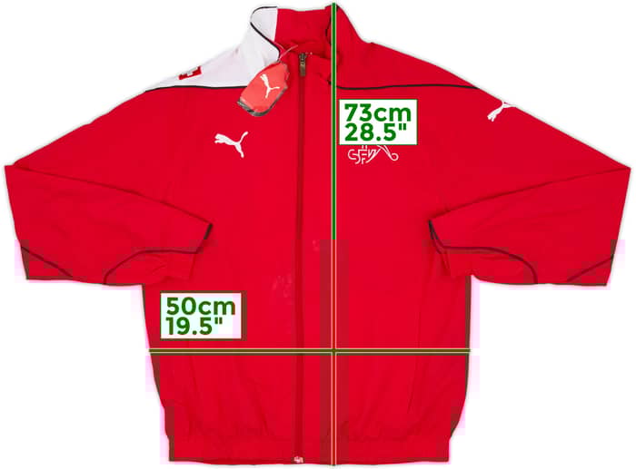 2010-11 Switzerland Puma Track Jacket (M)