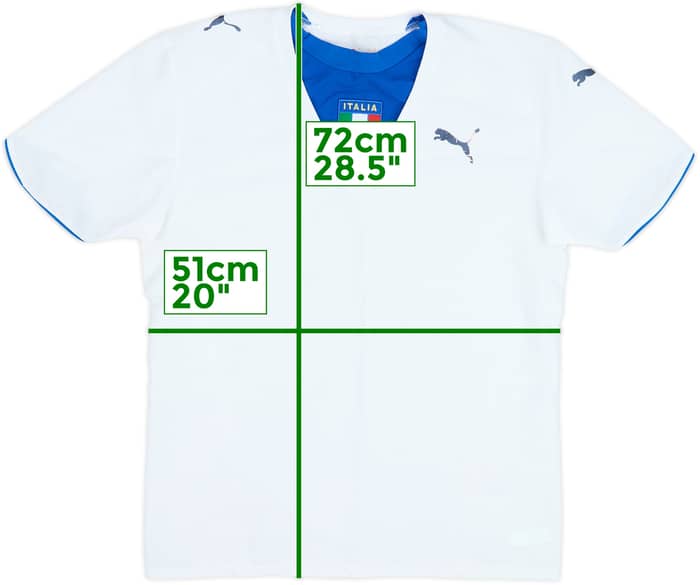 2006 Italy Away Shirt - 5/10 - (M)