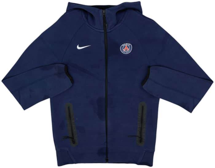 2024-25 Paris Saint-Germain Nike Tech Fleece Hooded Track Jacket - 4/10 - (S)