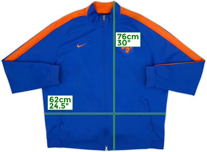 2014-15 Netherlands Nike Track Jacket - 7/10 - (XXL)