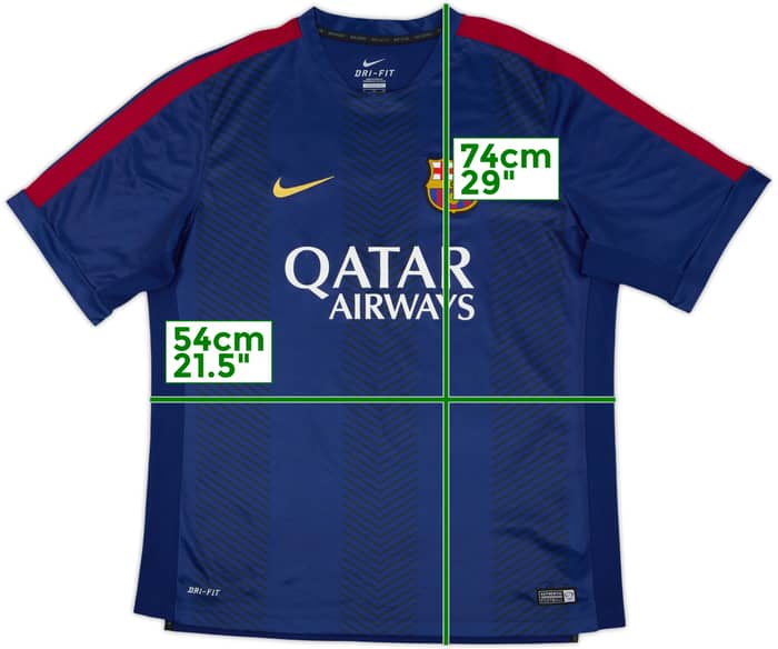 2014-15 Barcelona Nike Training Shirt - 7/10 - (XL)