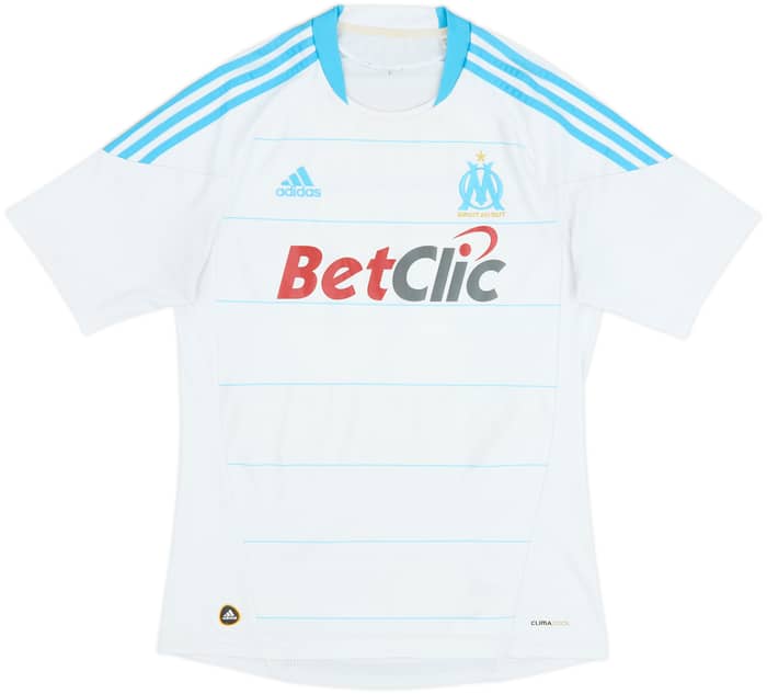 2010-11 Olympique Marseille Home Shirt Gignac #10 - 6/10 - (M)