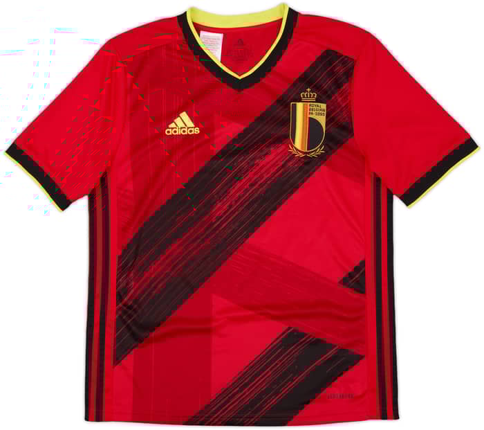 2020-21 Belgium Home Shirt - 8/10 - (L.Boys)