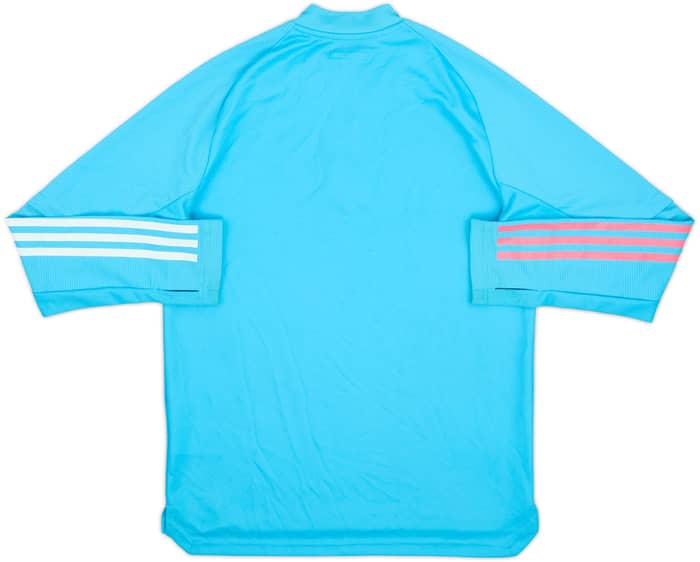 2020-21 Real Madrid adidas 1/4 Zip Drill Top - 4/10 - (L.Boys)