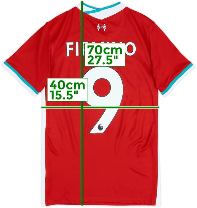 2020-21 Liverpool Home Shirt Firmino #9 - 6/10 - (XS)