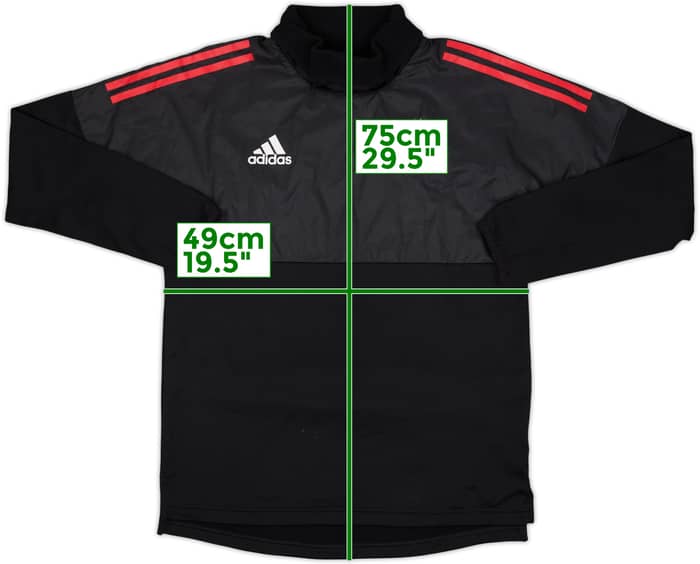 2017-18 Manchester United adidas Training Top - 7/10 - (L.Boys)