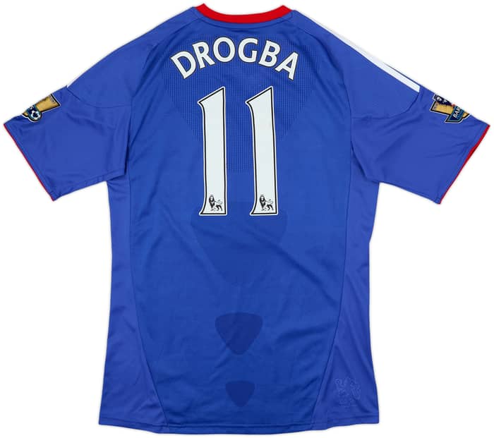 2010-11 Chelsea Home Shirt Drogba #11 - 6/10 - (S)