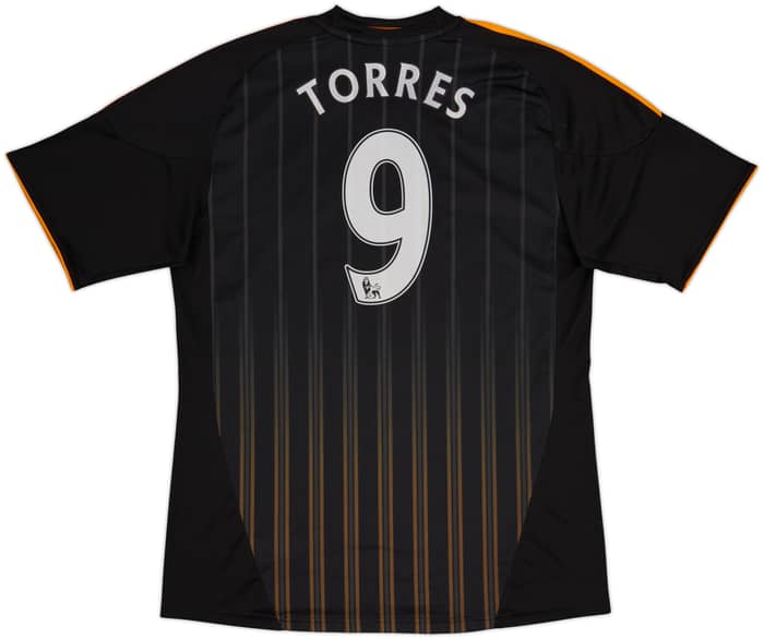 2010-11 Chelsea Away Shirt Torres #9 - 6/10 - (L)