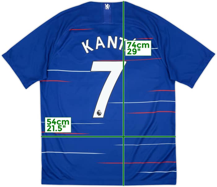 2018-19 Chelsea Home Shirt Kante #7 - 8/10 - (L)