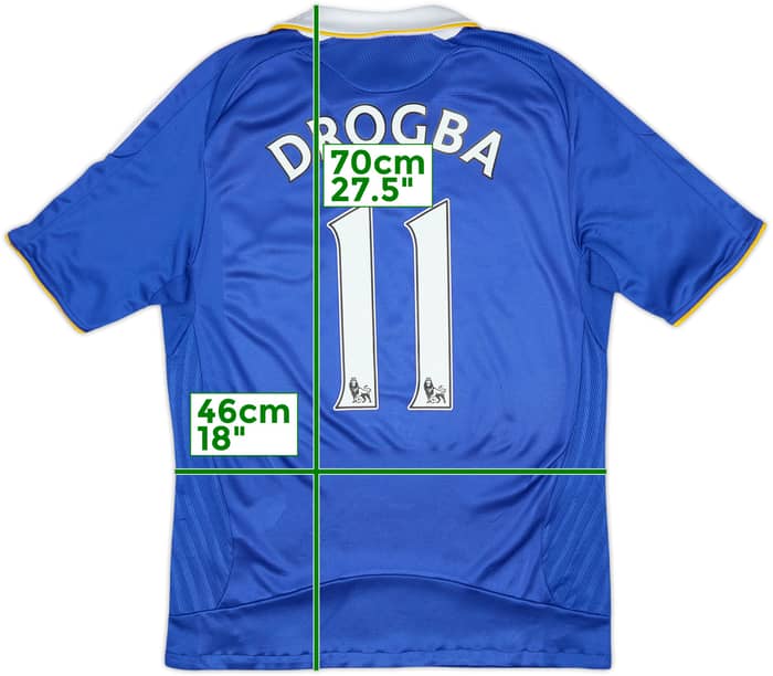 2008-09 Chelsea Home Shirt Drogba #11 - 8/10 - (S)