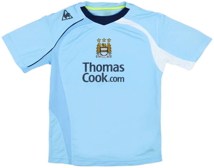 2008-09 Manchester City Home Shirt - 6/10 - (L.Boys)