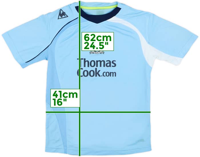 2008-09 Manchester City Home Shirt - 6/10 - (L.Boys)