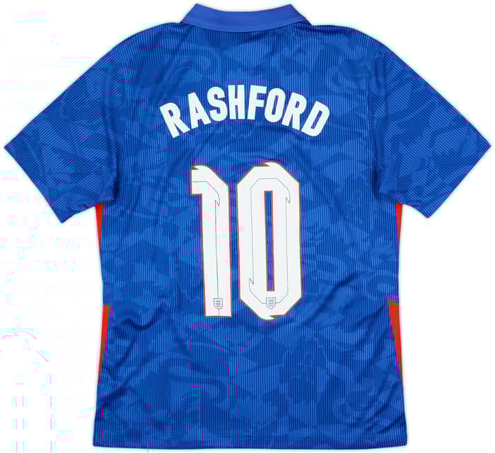 2020-21 England Away Shirt Rashford #10 - 8/10 - (M)