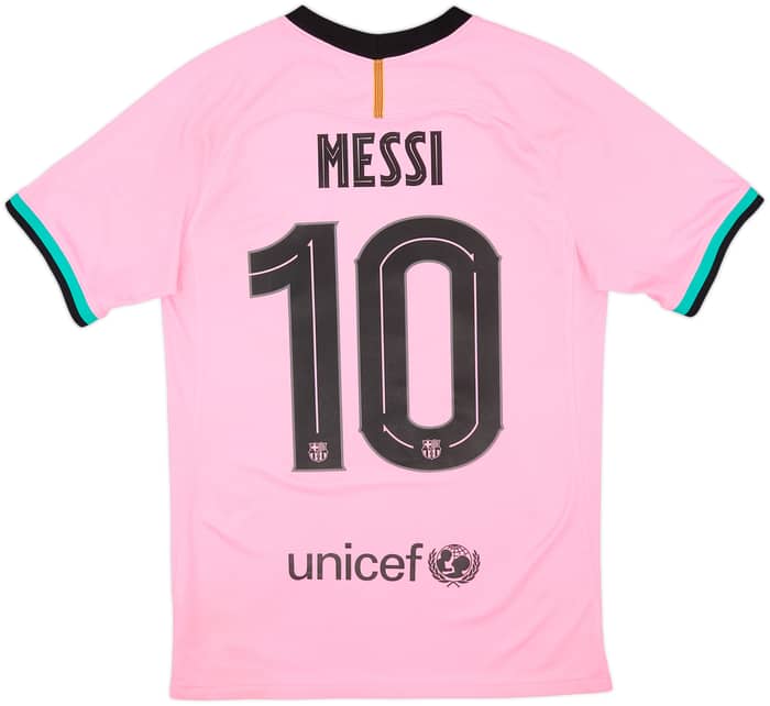 2020-21 Barcelona Third Shirt Messi #10 - 7/10 - (S)