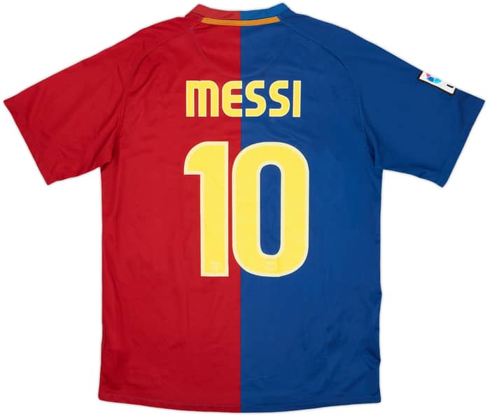 2008-09 Barcelona Home Shirt Messi #10 - 6/10 - (M)