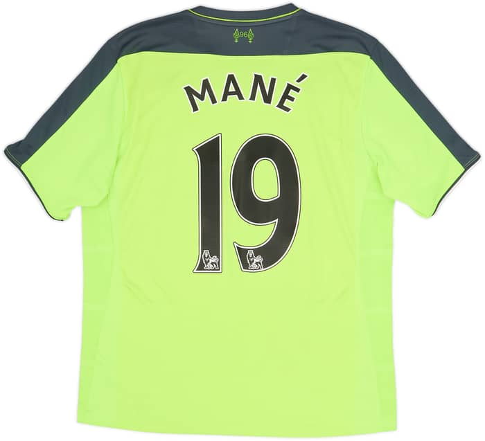 2016-17 Liverpool Third Shirt Mane #19 - 6/10 - (M)