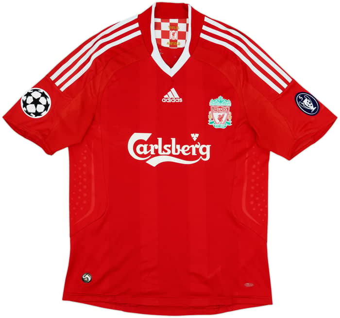 2008-10 Liverpool Home Shirt Alonso #14 - 6/10 - (M)