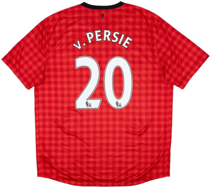 2012-13 Manchester United Home Shirt V.Persie #20 - 8/10 - (XL)