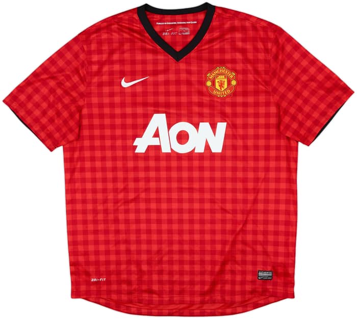 2012-13 Manchester United Home Shirt V.Persie #20 - 8/10 - (XL)