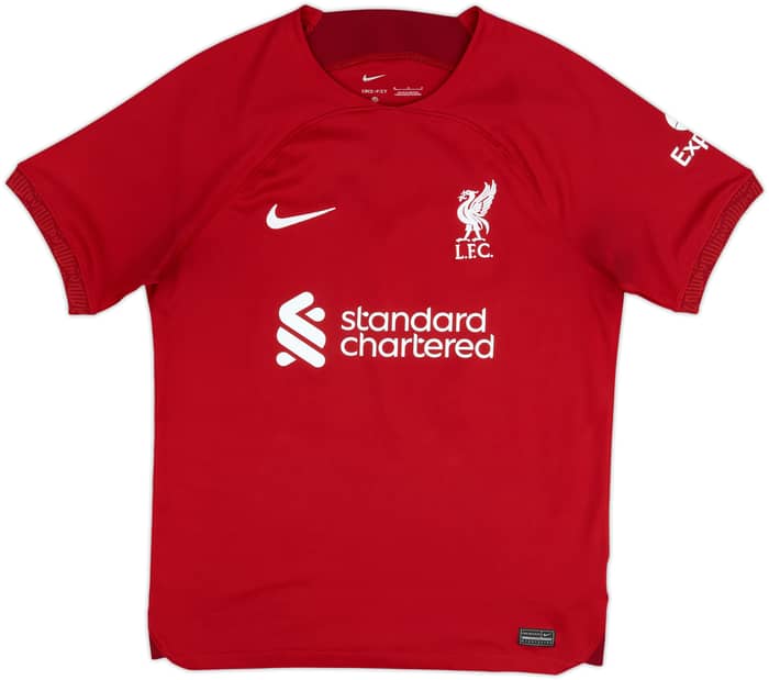 2022-23 Liverpool Home Shirt Luis Diaz #23 - 7/10 - (M)