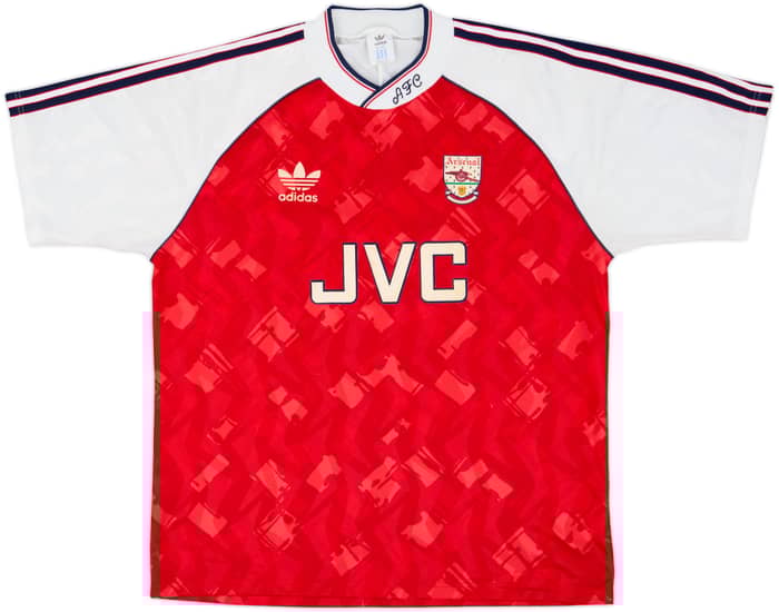 1990-92 Arsenal Home Shirt - 8/10 - (L)