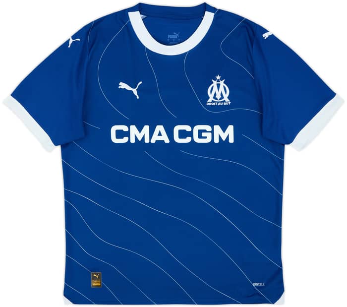 2023-24 Olympique Marseille Away Shirt Clauss #7 - 6/10 - (L)