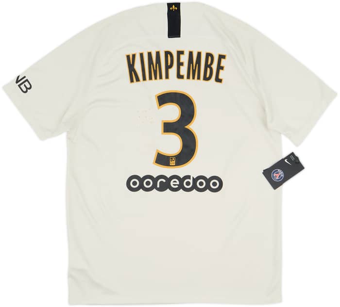 2018-19 Paris Saint-Germain Away Shirt Kimpembe #3 (L)