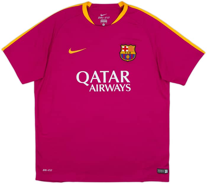 2016-17 Barcelona Nike Training Shirt - 8/10 - (XL)
