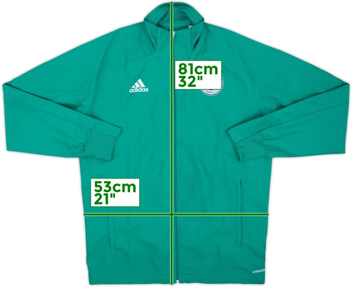 2019-20 Leicester adidas Track Jacket - 7/10 - (M)