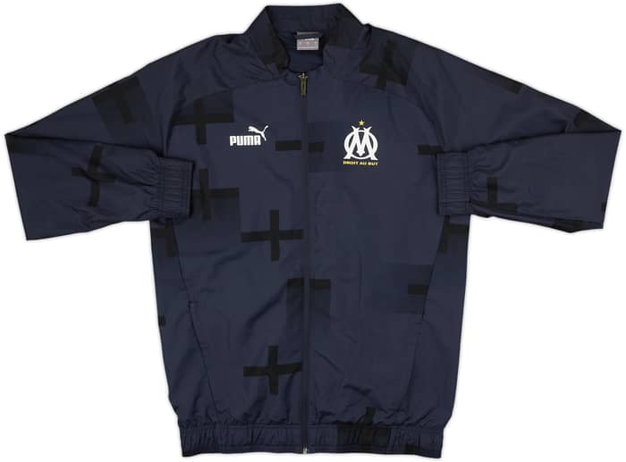 2022-23 Olympique Marseille Puma Track Jacket - 8/10 - (S)
