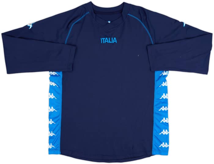 2002-03 Italy Kappa Training L/S Shirt - 8/10 - (XL)